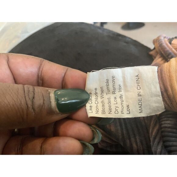 SHEIN Multi Scoop Neck Sleeveless Ribbed Crop Top Size Small - Picture 8 of 11